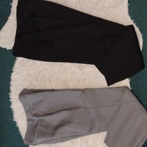 Express Mid-Rise Columnist Ankle Crop Pants 0R